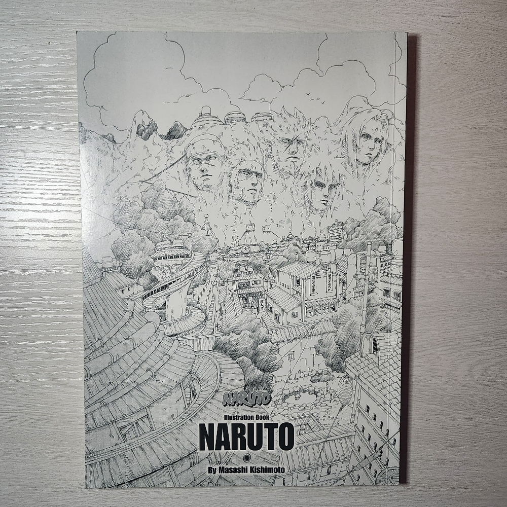 Naruto Illustration Book: The Art of Shonen Jump Edition - White Cover